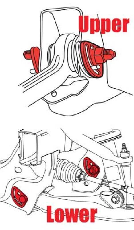 Chevrolet Colorado Caster/Camber Adjuster - Upper - SPC Performance - `11-`27